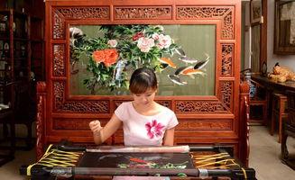 蜀绣视频,千年针线织就的四川风情画卷
