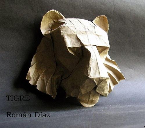 老虎折纸视频,跟随视频教程，轻松制作可爱老虎模型