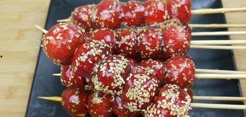 制作冰糖葫芦视频,甜蜜童年回忆重现