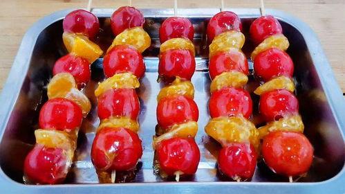 制作冰糖葫芦视频,甜蜜童年回忆重现