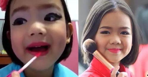 小女孩化妆视频,跟随小女孩学习可爱化妆技巧