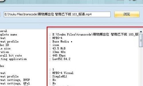 如何查看视频编码格式