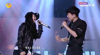 张杰谢娜唱歌视频,共谱音乐盛宴