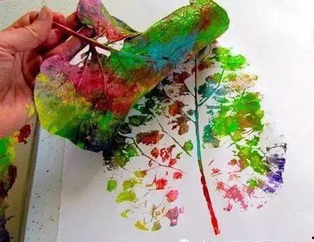 树叶画教程视频,轻松绘制自然之美